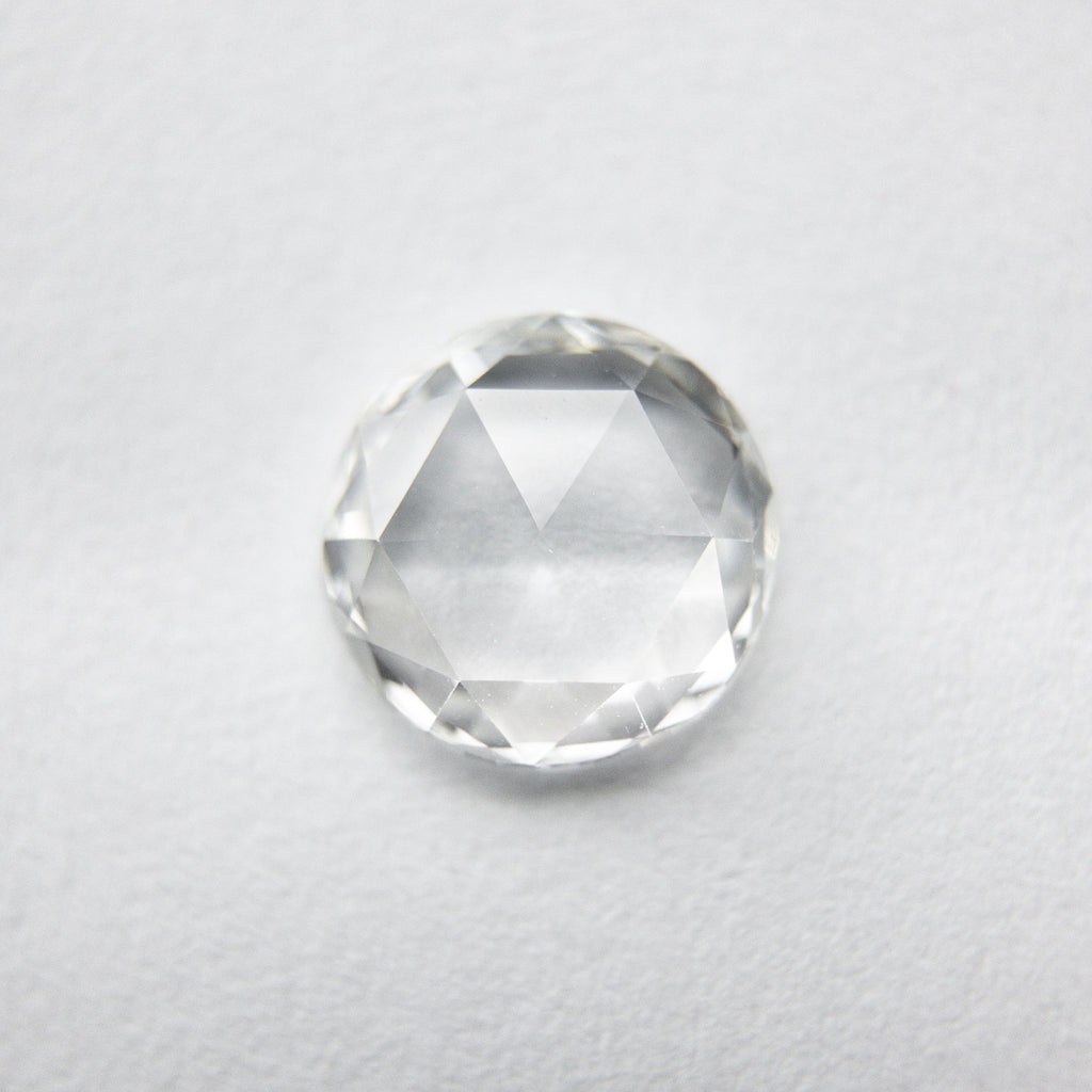 0.82ct 6.57x6.48x1.90mm VS2 G/H Round Rosecut 18040-01 - Misfit Diamonds