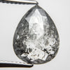 3.98ct 13.33x10.38x3.88mm Pear Rosecut 18042-01 - Misfit Diamonds