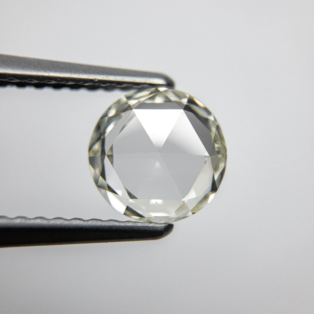 1.03ct 7.10x7.03x2.07mm VS1 J Round Rosecut 18066-02 - Misfit Diamonds