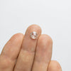 1.03ct 7.10x7.03x2.07mm VS1 J Round Rosecut 18066-02 - Misfit Diamonds