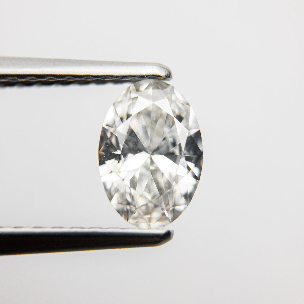 0.71ct 7.33x5.12x2.96mm GIA SI1 G Oval Brilliant 18084-01 - Misfit Diamonds