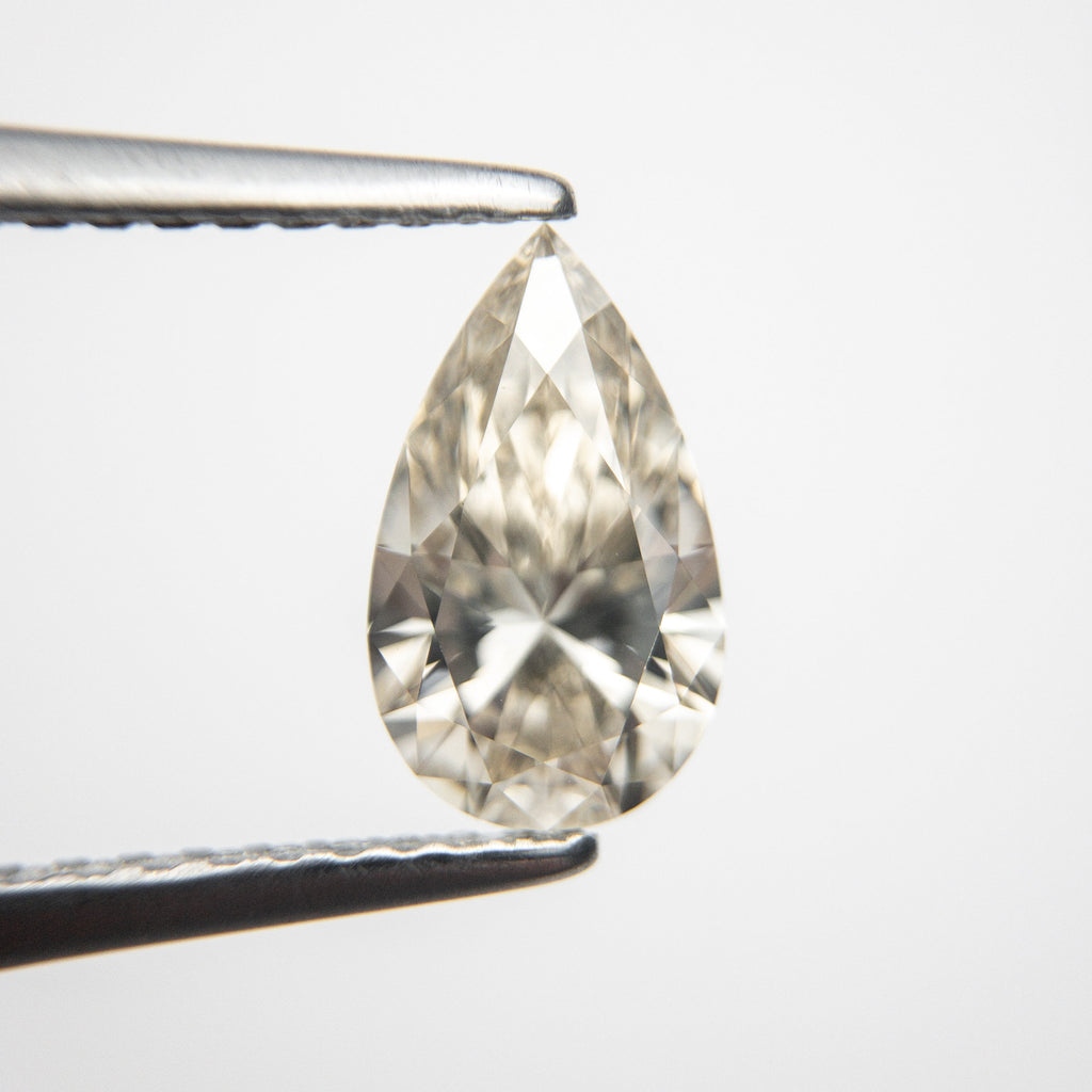1.01ct 9.24x5.51x3.42mm Champagne Pear Brilliant 18145-01 - Misfit Diamonds