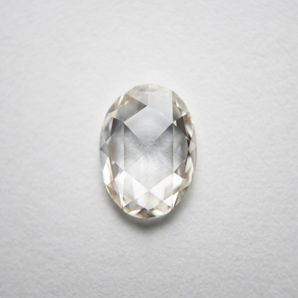 1.04ct 8.38x6.16x2.28mm VS1 K-L Oval Rosecut 18234-02 - Misfit Diamonds