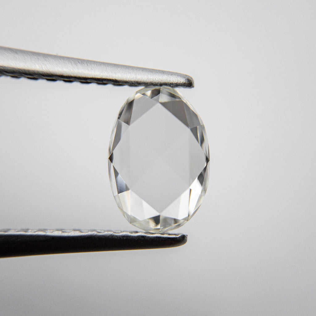 1.00ct 8.02x5.58x2.14mm VS2 I-J Oval Rosecut 18235-04 - Misfit Diamonds