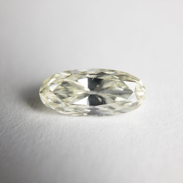 1.03ct 9.43x4.35x3.26mm SI2 K-L Moval Modern Antique Cut 18329-01 - Misfit Diamonds