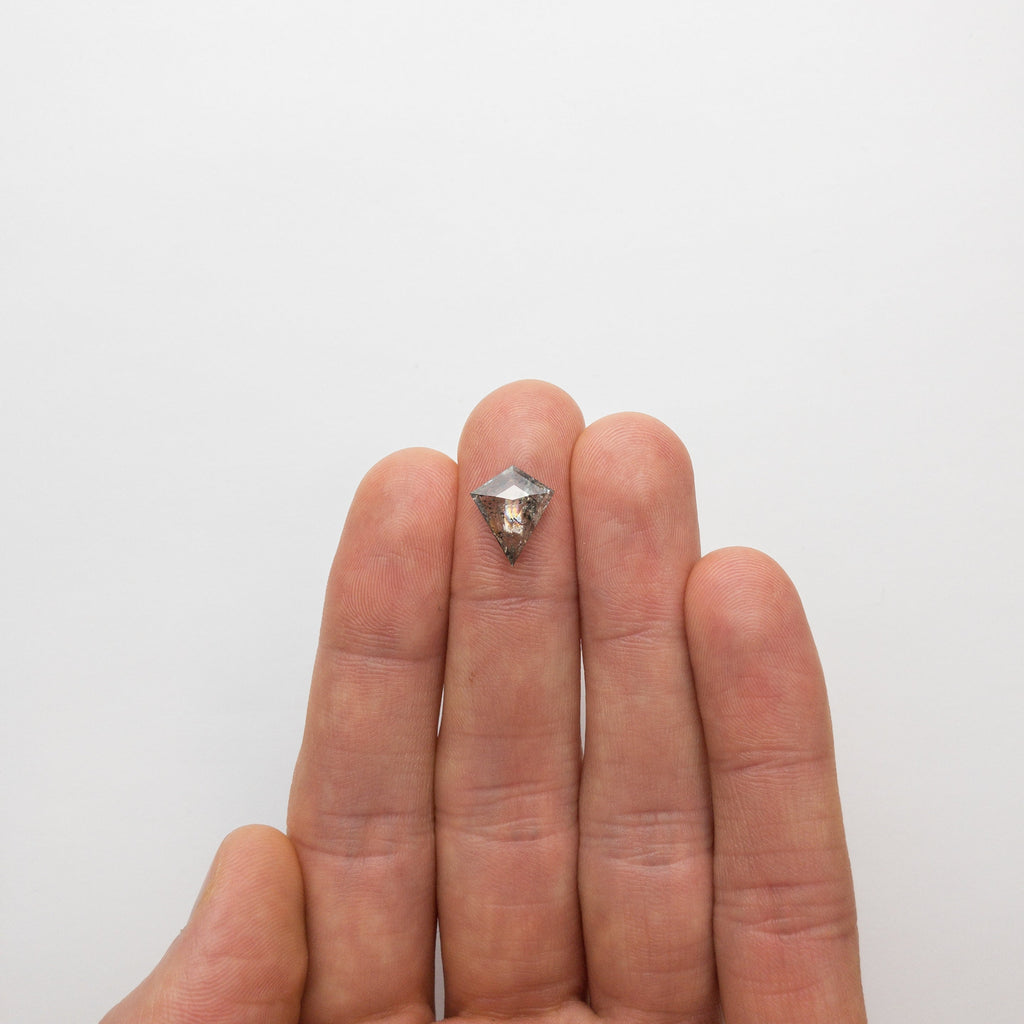 2.80ct 12.55x10.48x3.78mm Kite Rosecut 18522-06 - Misfit Diamonds