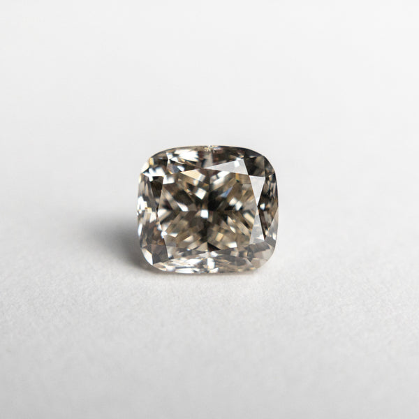 1.18ct 6.12x5.53x4.13mm SI1 Champagne Cushion Brilliant 18541-01 - Misfit Diamonds