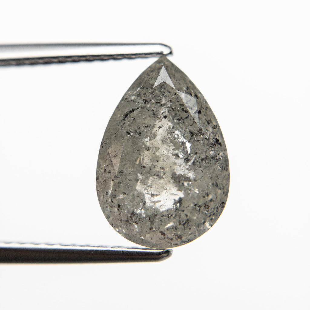 3.71ct 11.44x7.87x5.03mm Pear Double Cut 18550-01 - Misfit Diamonds