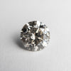 2.01ct 7.90x7.75x5.17mm Champagne Salt and Pepper Round Brilliant 18673-03 - Misfit Diamonds