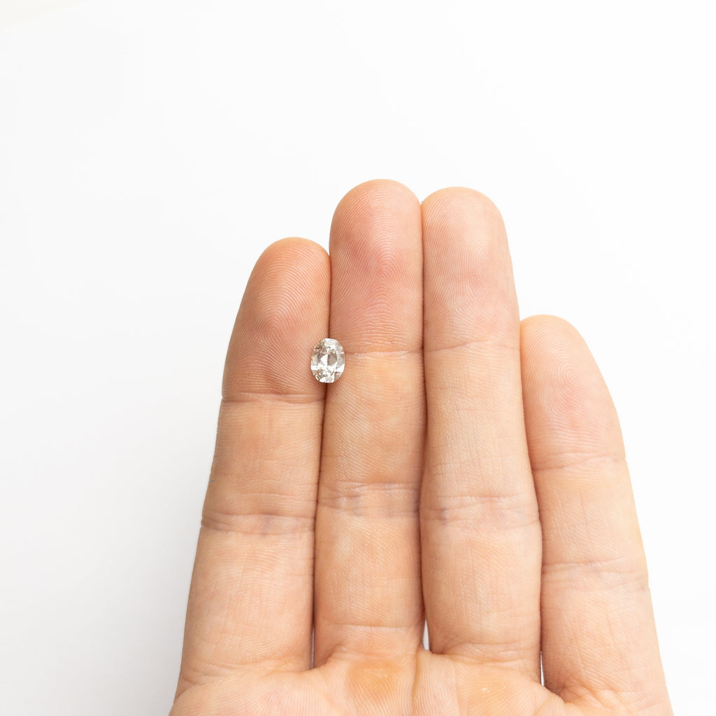 1.08ct 7.37x5.59x3.36mm I1 Oval Antique 19164-22 🇨🇦 - Misfit Diamonds